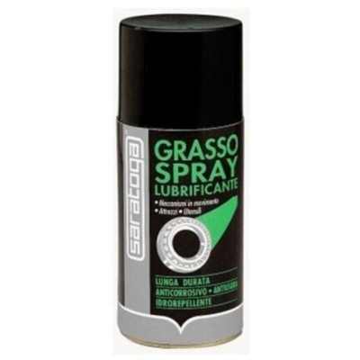 GRASSO SPRAY LUBRIFICANTE LUNGA DURATA CATENE INGRANAGGI ML 300 (10008) - Saratoga