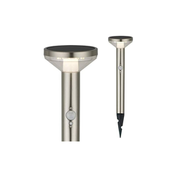MCE465 - Luce solare da giardino con sensore di movimento e 3 modalità di luce, LED SMD IP44, 220 Lumen, 4000 K, White Neutral (1 pezzo, cromo opaco) características