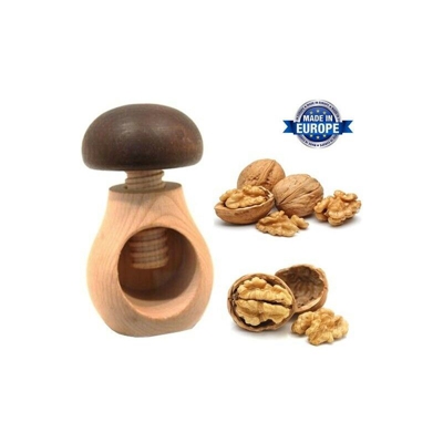 Schiaccianoci Schiaccia Noci A Vite In Legno Naturale Di Faggio Made In Europe