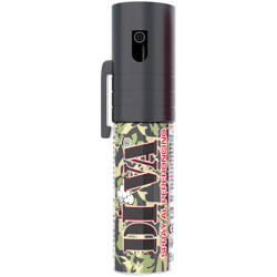 Spray Per Difesa Personale Verde Mimetico 15 ML Sicurezza Protezione Aggressioni características