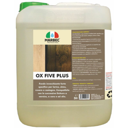 OX FIVE 5LT PLUS | Fondo invecchiante forte per legno en oferta