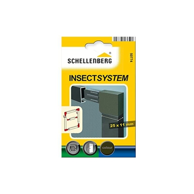 50774 - Raccordo angolare per set Eleganza, colore: Marrone - Schellenberg