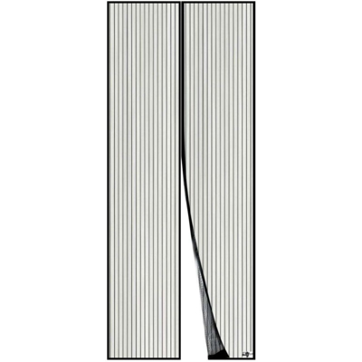 ZANZARIERA IN POLIESTERE CON MAGNETI PER FINESTRA cm 120 x 160 - col. nero