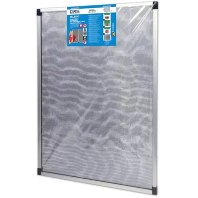 Zanzariera Estensibile Argento 50 x 40 cm