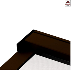 Kit Zanzariera Verticale Per Porta ' Ce' Marrone Cm.100X170 - IRS en oferta