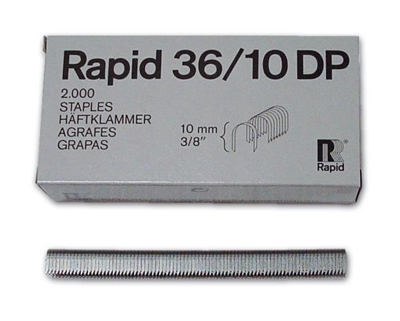 Punti Fissatrice Sr 36/12 per Fissatrice modelli RAPID 36 conf. 5000