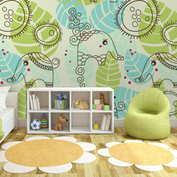 Artgeist - Fotomurale - elefanti (per bambini) - 350x270 características