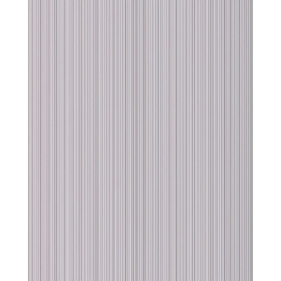 Carta da parati a tinta unita EDEM 598-20 Carta da parati in vinile espanso strutturata a righe ed accenti metallici grigio grigio-chiaro argento