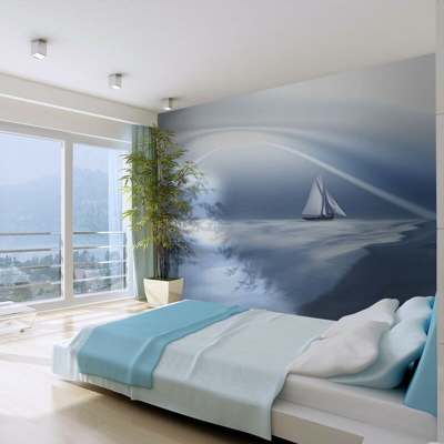Fotomurale - Lonely sail drifting - 200x154