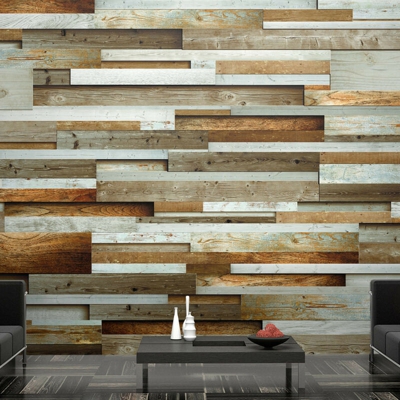 Artgeist - Fotomurale - Ordine di legno - 350x245