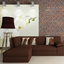 Artgeist - Fotomurale - Bianca orchidea - 350x270 en oferta