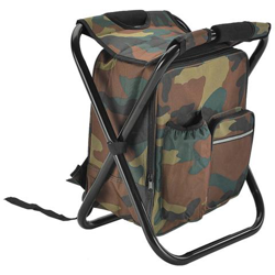 Sgabello Zaino Pieghevole 2 In 1 Per Esterno [ camuffare] características