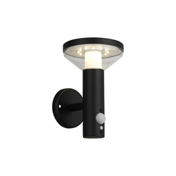 Maclean MCE455 B Applique solari a LED con sensore 3 modalità di luce IP44 220 lumen 2 W 4000 K (nero) en oferta
