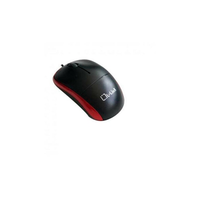 L-link - -Link LL-2080-R - Mouse ottico USB, nero e rosso