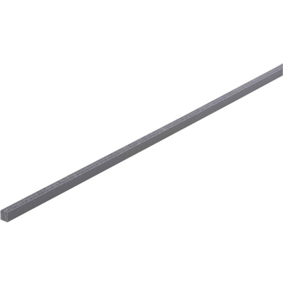 Profilato PVC Quadrilatero (L x L x A) 500 x 5 x 5 mm