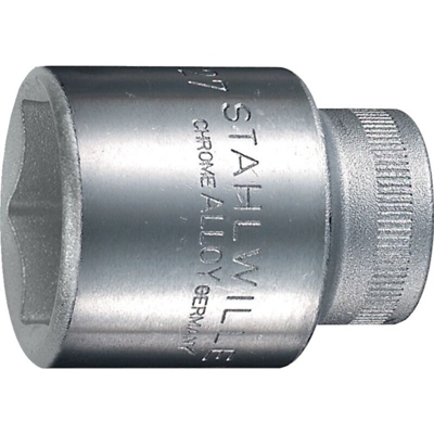 Stahlwille - Chiave a bussola in acciaio - Serie 52 - Attacco quadro femmina da 1/2' - Misure: 26 mm