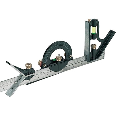 Goniometro Misuratore Angolo Angoli Guida Angolare Squadra Multi Squadre Livella