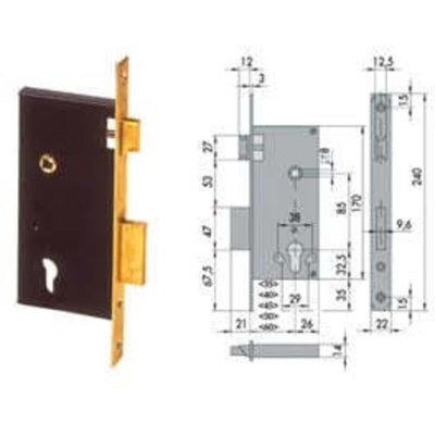 Cisa 5c110-35-0 Serr Inf Cil Sag Bq F22