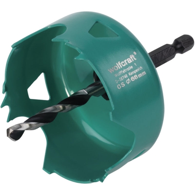 Wolfcraft Seghe a tazza in acciaio al carbonio - 5965000