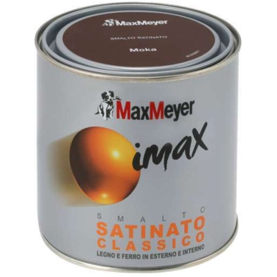 Max Meyer - Imax Smalto A Solvente Satinato Classico Marrone 500 Ml
