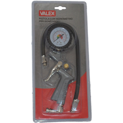 Pistola con manometro gonfiaggio pneumatici compressore rapido e baionetta valex características