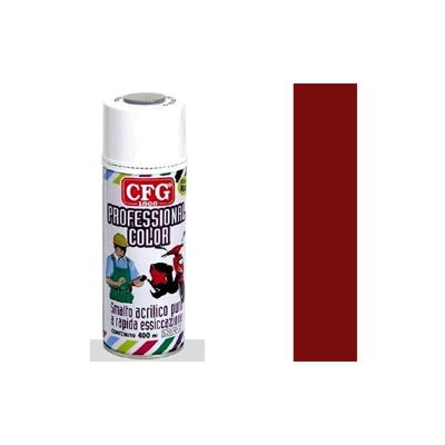 SMALTO Acrilico Spray Multiuso 400 ml ROSSO RUBINO - CFG