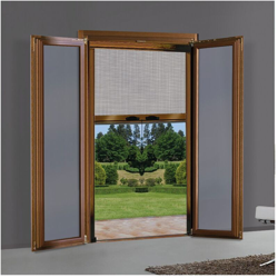ZANZARIERA A RULLO VERTICALE PER PORTA/FINESTRA cm 140 x 250 - marrone ral 8014 precio