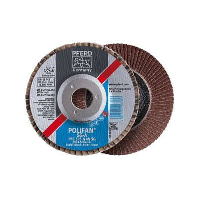 Pferd - Gamma Macinazione Ø 115 Mm (13 300 Giri / Min), Polifan® Sg-A, Grade: 40