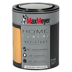 Max Meyer - MAXMEYER- PITTURA MURALE DECORATIVA HOMECOLOR RESISTANT 0,75 LT AMBRA en oferta