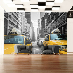 Artgeist - Fotomurale - New York taxi - 350x245 en oferta