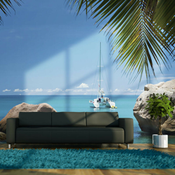 Artgeist - Fotomurale - Seychelles - 350x270 en oferta