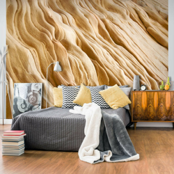 Artgeist - Fotomurale - Wavy sandstone forms - 350x270 precio