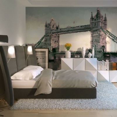 Artgeist - Fotomurale - Vittoriano Tower Bridge - 350x270