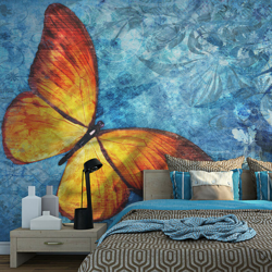 Artgeist - Fotomurale - Fiery butterfly - 350x270 en oferta
