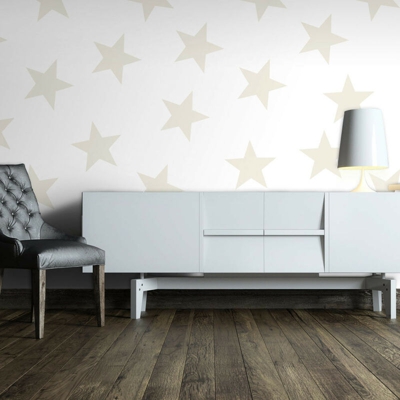 Artgeist - Fotomurale - Beige Star - 400x280