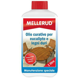 OLIO CURATIVO PER EUCALIPTO E LEGNI DURI 1LT PULIZIA TAVOLI SEDIE - Mellerud características