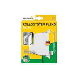 50140 Avvolgitore Flexo Mini Bianco, Pieghevole Aperto, per tapparelle avvolgibili, spaziatura dei Fori da 14 cm a 15,5 cm, Girevole a 180 14 características