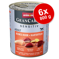 Set prova misto! Animonda GranCarno Adult Monoproteico 6 x 800 g - Mix Manzo precio