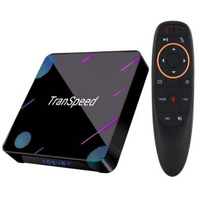 X3 Plus Android 10 Tv Box Amlogic S905x3 Bluetooth 1000m Wifi 100m Assistente Vocale Ethernet - 128g Tv Box / Au Plug [64g Con Presa D' aria / Uk]
