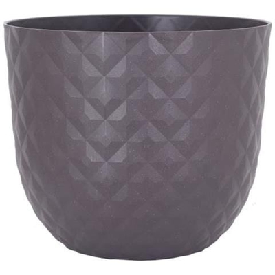 Vaso Di Fiori Tropicale Havana Artevasi - Ø 40 X H 33,2 Cm - 31 L - Vulcan