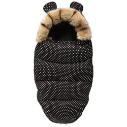 Calze Invernali Caldo Sacco A Pelo Per Il Bambino Che Dorme [ punto Bianco Nero] precio