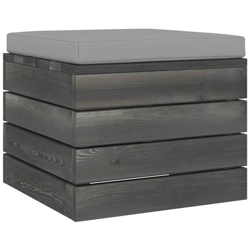 Pouf Da Giardino Su Pallet Con Cuscino In Legno Di Pino en oferta