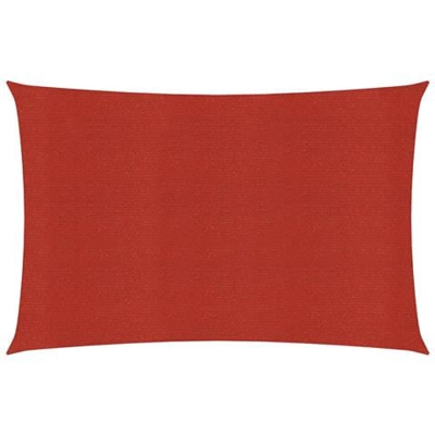 Vela Parasole 160 G / m? Rossa 6x7 M In Hdpe