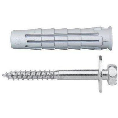 Tassello con Vite a Testa Esagonale con Rondella Modello T6/VTER1260 ø12x60mm