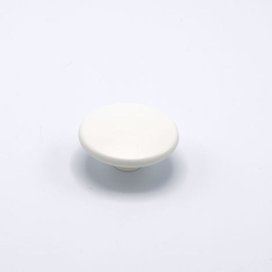 Pomolo a forma di disco in goffrato fine bianco 52x24mm - 428 Ufo características