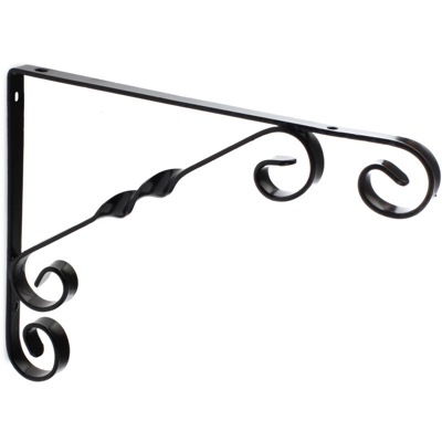 Reggimensola stile rustico, Acciaio, Nero. Marchio - REI