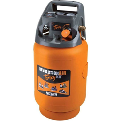SERBATOIO PORTATILE ARIA COMPRESSA 14 LT NUAIR TANKY MANOMETRO - Revolution Air características