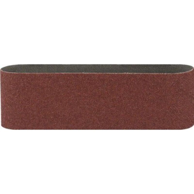 Bosch 3 Nastri Abrasivi per Levigatrice Nastro Senza Fori, 75 x 457 mm, G 80