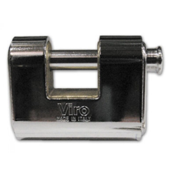 Lucchetto per Serranda Corazzato Viro mod. Panzer art. 4116 Misura 78 mm en oferta