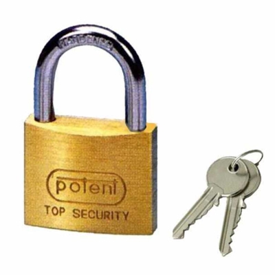 LUCCHETTO OTTONE mm 40 KA POTENT